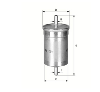 SARDES sardes yakit filtresi m 40ince uzun sf117