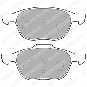 DELPHI  fren balatasi on ford c max focus focus c max grand c max kuga mazda 3 3 mps 5 volvo c30 c70 s40 v50 2003 lp1869