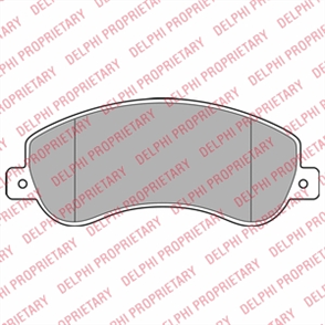 DELPHI  fren balatasi on ford transit 0706 lp1954