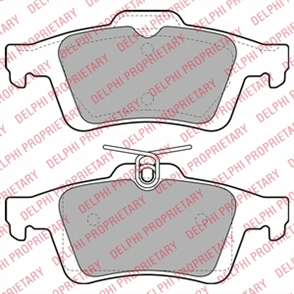 DELPHI  arka balata focus ii cmax 03 connect 02 laguna iii 07 vectra c 02 c5 08 signum 03 93192623 1605200 lp1958