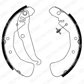 DELPHI delphi arka pabuc balata astra f 91 98 astra g 98 05 astra h 04 combo 01vectra b zafira a 228x42 ls1829