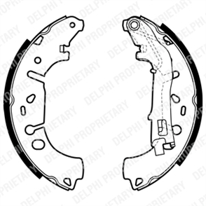 DELPHI delphi fren balatasi arka pabuclu fiat linea grande punto punto evo punto 13 d multijet14 2007 opel corsa d 1213 cdti14 2006 corsa e 1213 cdti1416 2014 citroen nemo peugeot bipper 13 hdi14 hdi 2008 ls