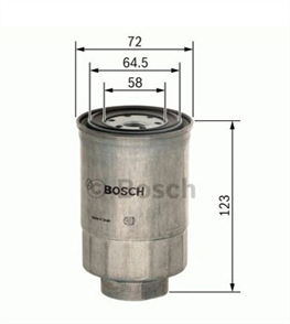 BOSCH bosch yakit dizel filtre 0986tf0166