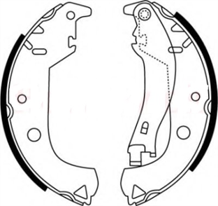 BOSCH bosch pabuclu balata arka fiat doblo palio siena albea em f026004626 3