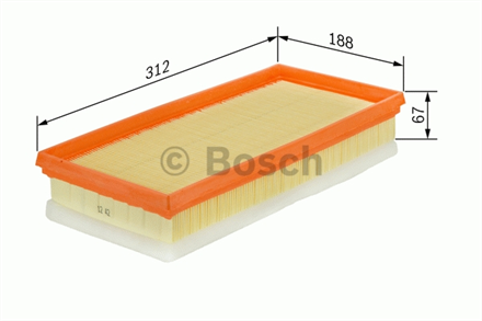 BOSCH bosch hava filtresi audi a6 a6 avant a6l f026400027