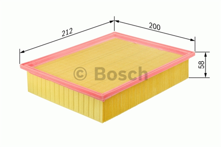 BOSCH bosch hava filtresi opel corsa 14 16v 2010 f026400097