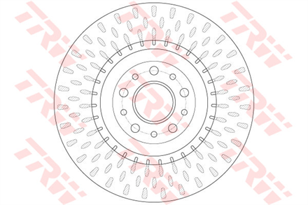 TRW trw fren diski on havali fiat doblo 13 d multijet1416 d multijet20 d multijet 2010 opel combo 13 cdti1416 cdti20 cdti 2012 305mm 16 jant df6424
