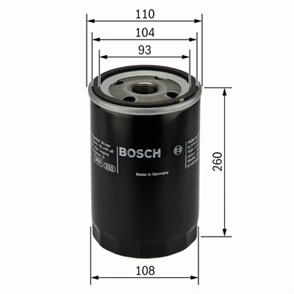 BOSCH bosch bypass filtresi volvo renault 0 451 300 003