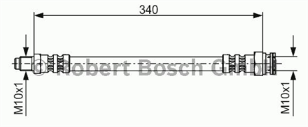 BOSCH bosch fren hortumu on 34000 mm 1987476393