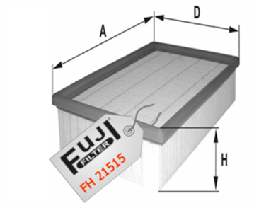 FUJI fuji hava filtresi vectra c 16 20 16v 2003 2004 fh21515