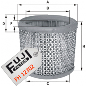 FUJI fuji hava filtresi 106 11 14 16 0596 fh12302