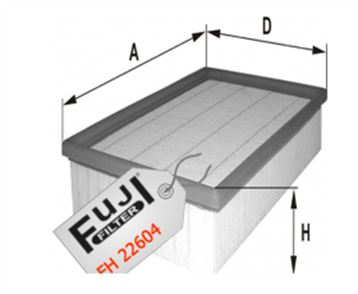 FUJI fuji hava filtresi 124 210 kasa e200 fh22604