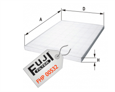FUJI fuji polen filtresi e34 520i 525i 530i 91 fhp00532
