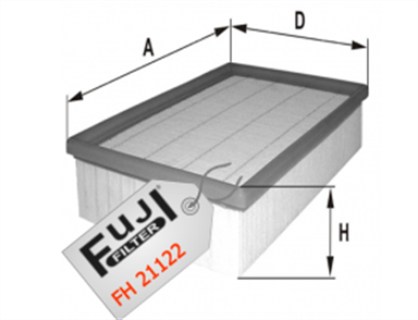 FUJI fuji hava filtresi mercedes benz vw volkswagen sprinter crafter fh21122