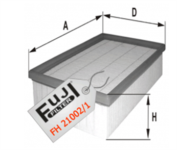 FUJI fuji hava filtresi vwpassat 25tdi v6 fh210021