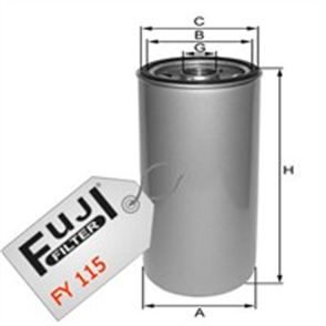 FUJI fuji yag filtresi corolla x 16 16v 2007 fy115