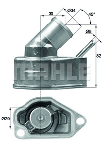 MAHLE mahle termostat vectra b x20xev oem orjinal 1338431 1338079 ti 10 92