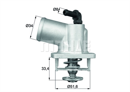 MAHLE mahle termostat astra g vectra c vectra b corsa b 14 16 96 x14xe x16xel z16xe ti 54 92d