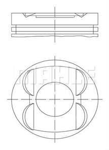 MAHLE mahle piston 8990mm std w202 c43 amg w203 c320 c208 clk320 32i 02 m112946953 11400