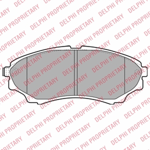 DELPHI delphi fren balatasi on 145mm ranger 25td 4x4 02 05 lp2036