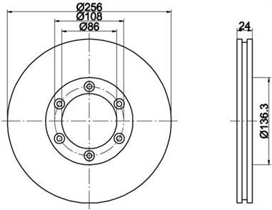 DELPHI delphi fren diski on ford ranger mazda bt 50 0799 bg3559