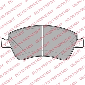 DELPHI delphi fren balata on toyota auris 133141614d 2009 2012 corolla 14d 4d 2006 lp2102