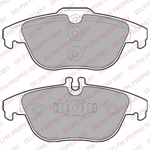 DELPHI delphi fren balatasi arka mercedes c180 c200 c220 c230 c280 c320 c350 glk280 glk320 glk350 0407 lp2029