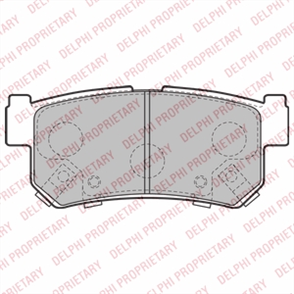 DELPHI delphi fren balatasi arka 988mm actyon rexton 02 lp2127