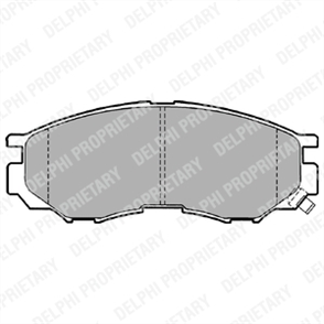 DELPHI delphi fren balatasi on 1378mm l300 95 lp1010