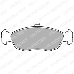 DELPHI delphi fren balatasi on 141mm kablolu 106 306 03 lp1597