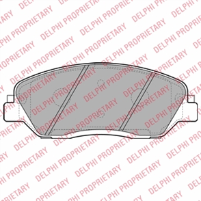 DELPHI delphi fren balatasi on 157mm santa fe 22crdi 4x4 06 lp2048