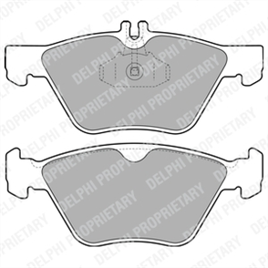 DELPHI delphi fren balatasi on chrysler crossfire mercedes c36 clk200 clk230 clk320 clk430 e240 e270 e280 lp1589