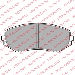 DELPHI delphi fren balatasi on 137mm kablolu grand vitara 20 05 lp2001