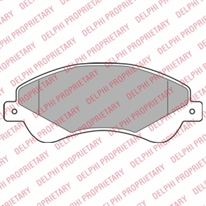 DELPHI delphi fren balatasi on 164mm kablolu transit v347 23 24 06 lp1953