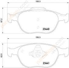 FORD ford on disk fren balatasi connect 02 2t142k021a2c 2