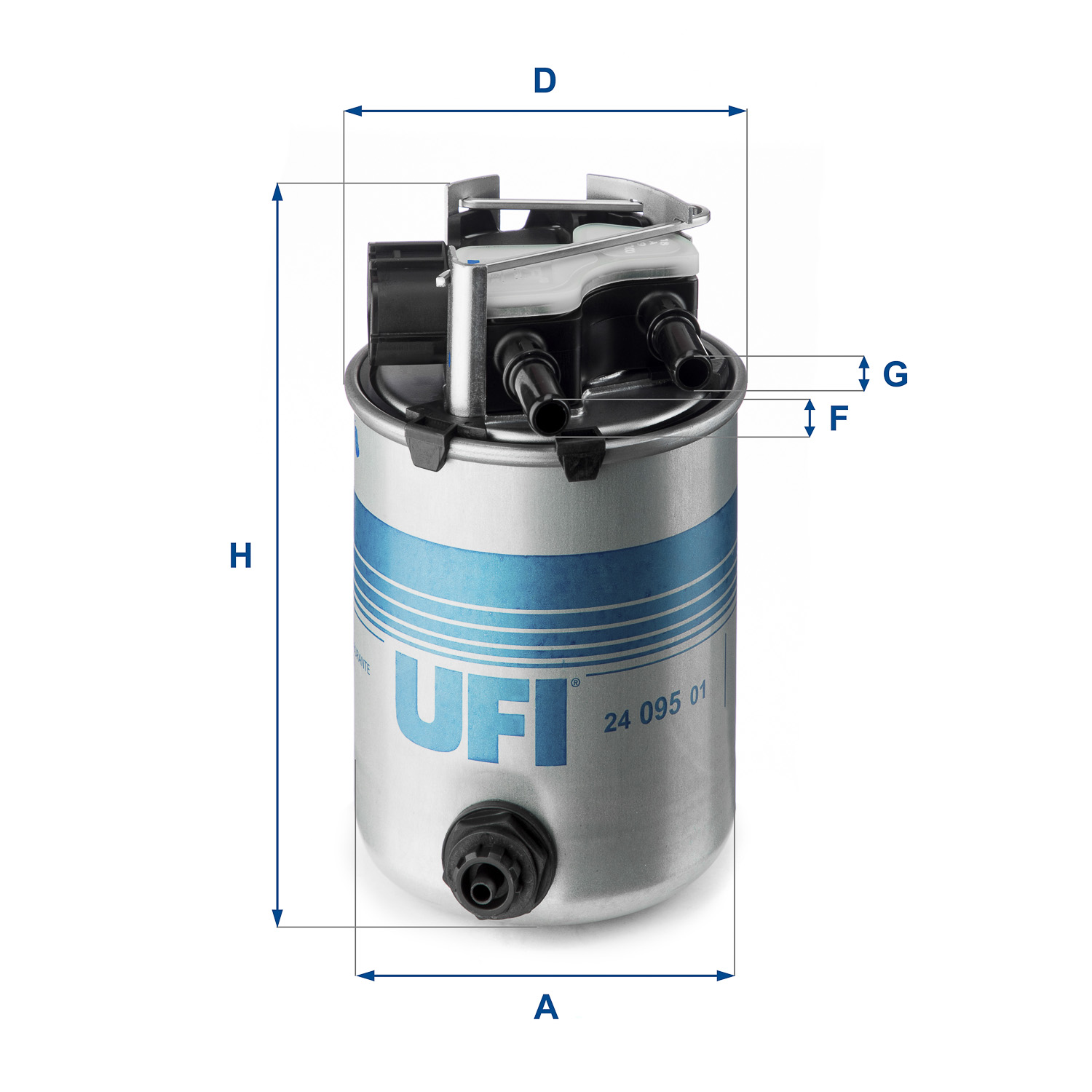 UFI  yakit filtresi renault kadjar 15 dci16 dci 2015 oem montaj urun 2409501 4